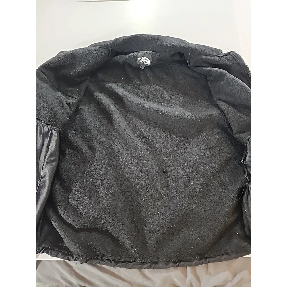 VTG The North Face Mens L Black Retro Denali Fleece Jacket‎ Full Zip Outdoors